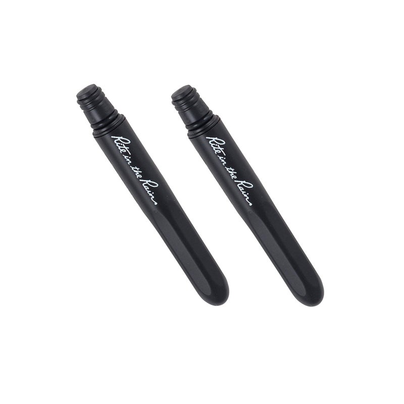 Rite in the Rain All-Weather EDC Pen, Black Pokka 2-Pack, Black 0.8mm Ink, Fine Point (No. BK92) - Image 1